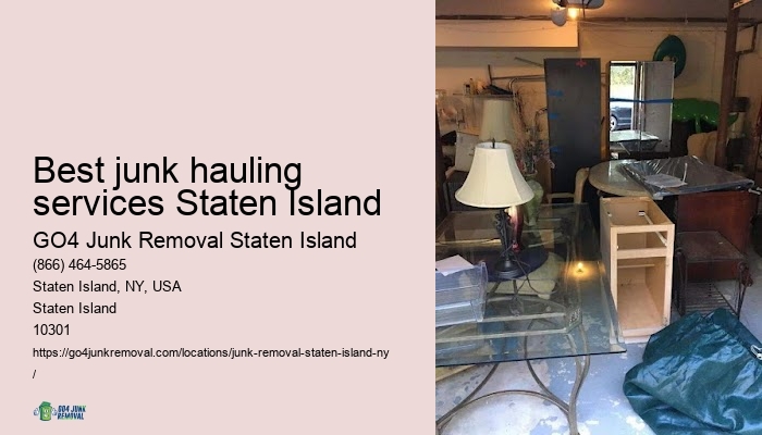 Best junk hauling services Staten Island yard waste removal