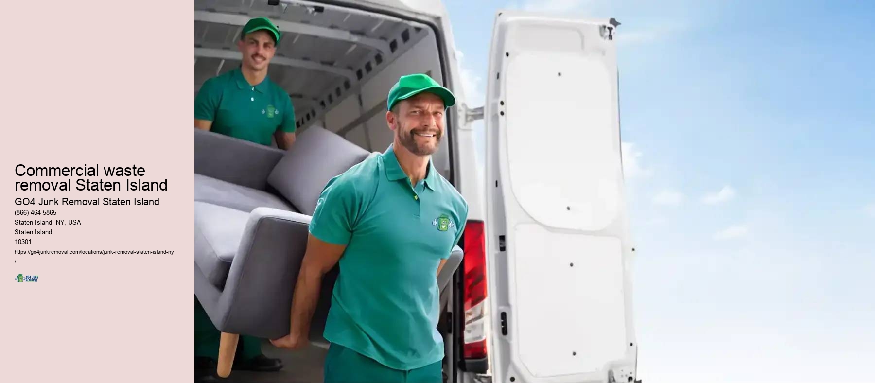 Bulk trash removal Commercial waste removal Staten Island