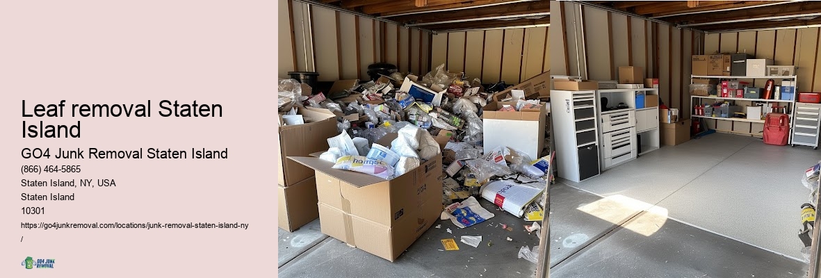 Reliable junk removal company Leaf removal Staten Island