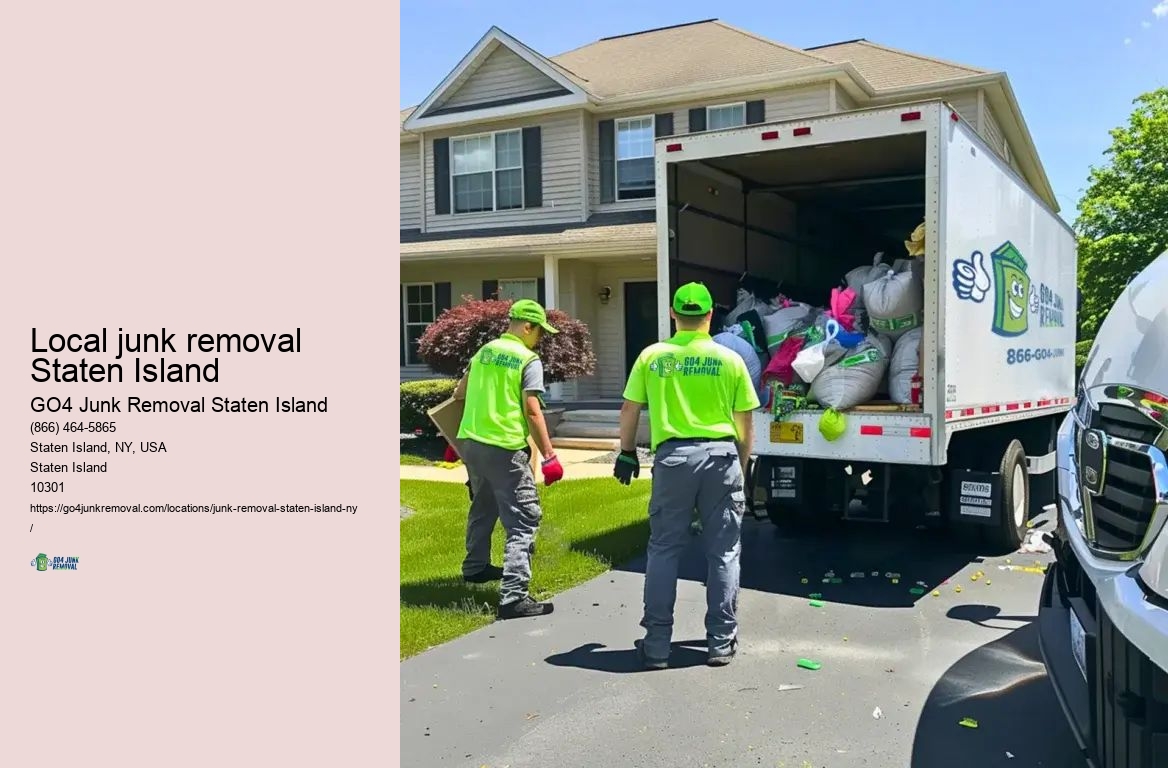 Basement cleanout Local junk removal Staten Island
