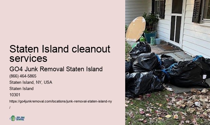 Staten Island cleanout services estate junk removal
