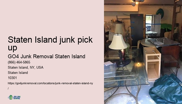 Staten Island junk pick up eco-friendly cleanout