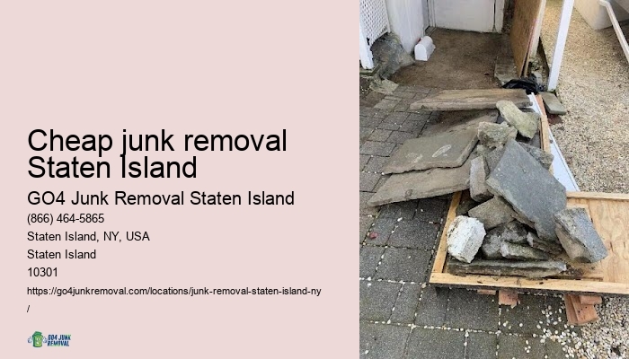 Commercial cleanout Cheap junk removal Staten Island