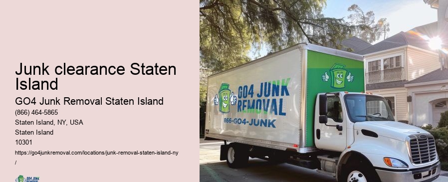 Junk clearance Staten Island furniture removal