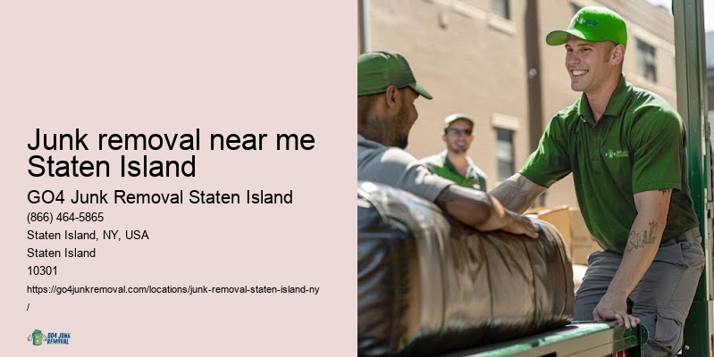 Junk removal near me Staten Island yard waste removal