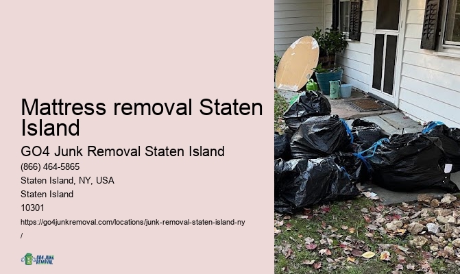 Mattress removal Staten Island Metal Recycling