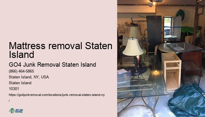 Electronic waste removal Mattress removal Staten Island