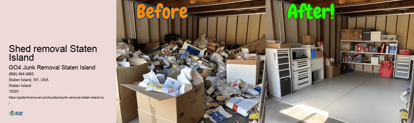 Shed removal Staten Island unwanted item removal