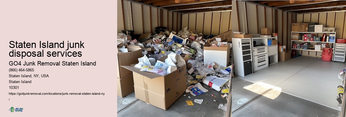 Garage junk removal Staten Island junk disposal services